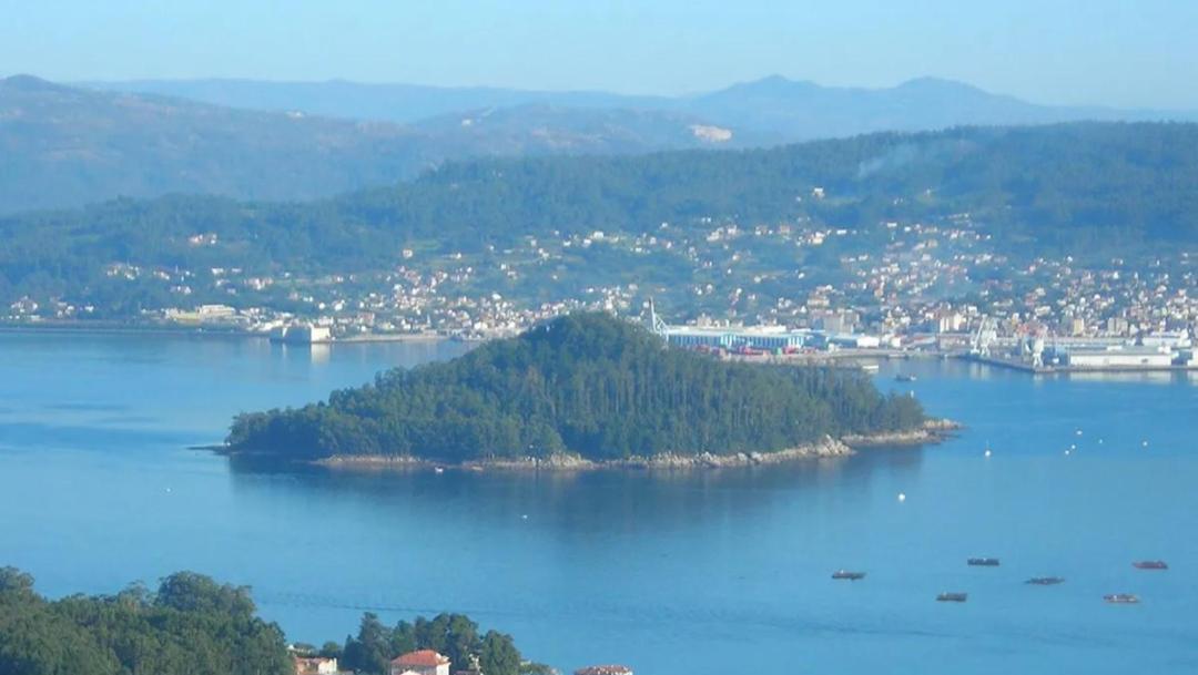 Veiga Da Fraga Lägenhet Poio Exteriör bild